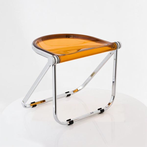 Tabourets pliants style Plona de Giancarlo Piretti (lot de 2)
