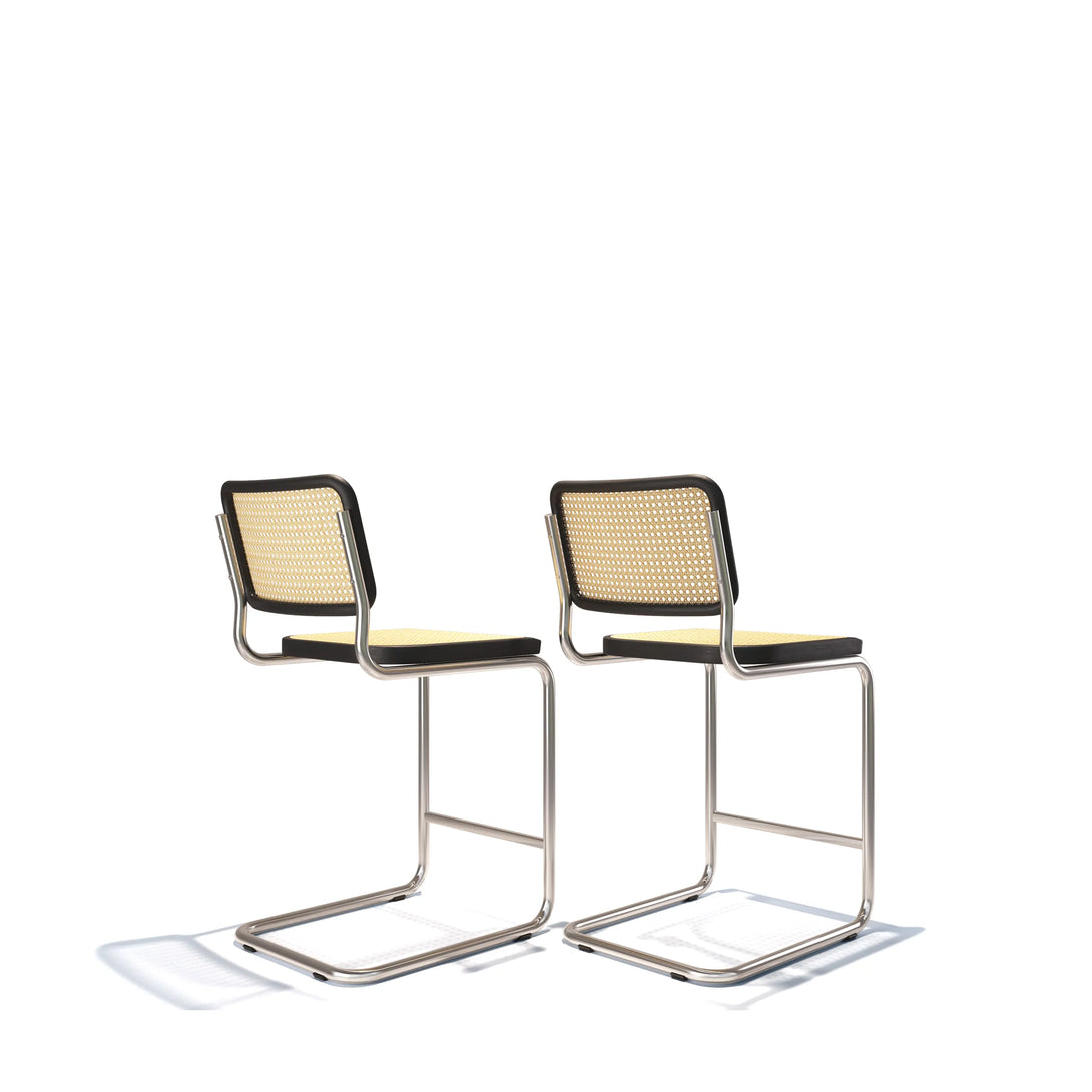 Shop BreuerHome Marcel Breuer Cesca Counter Height Bar Stools Set of 2