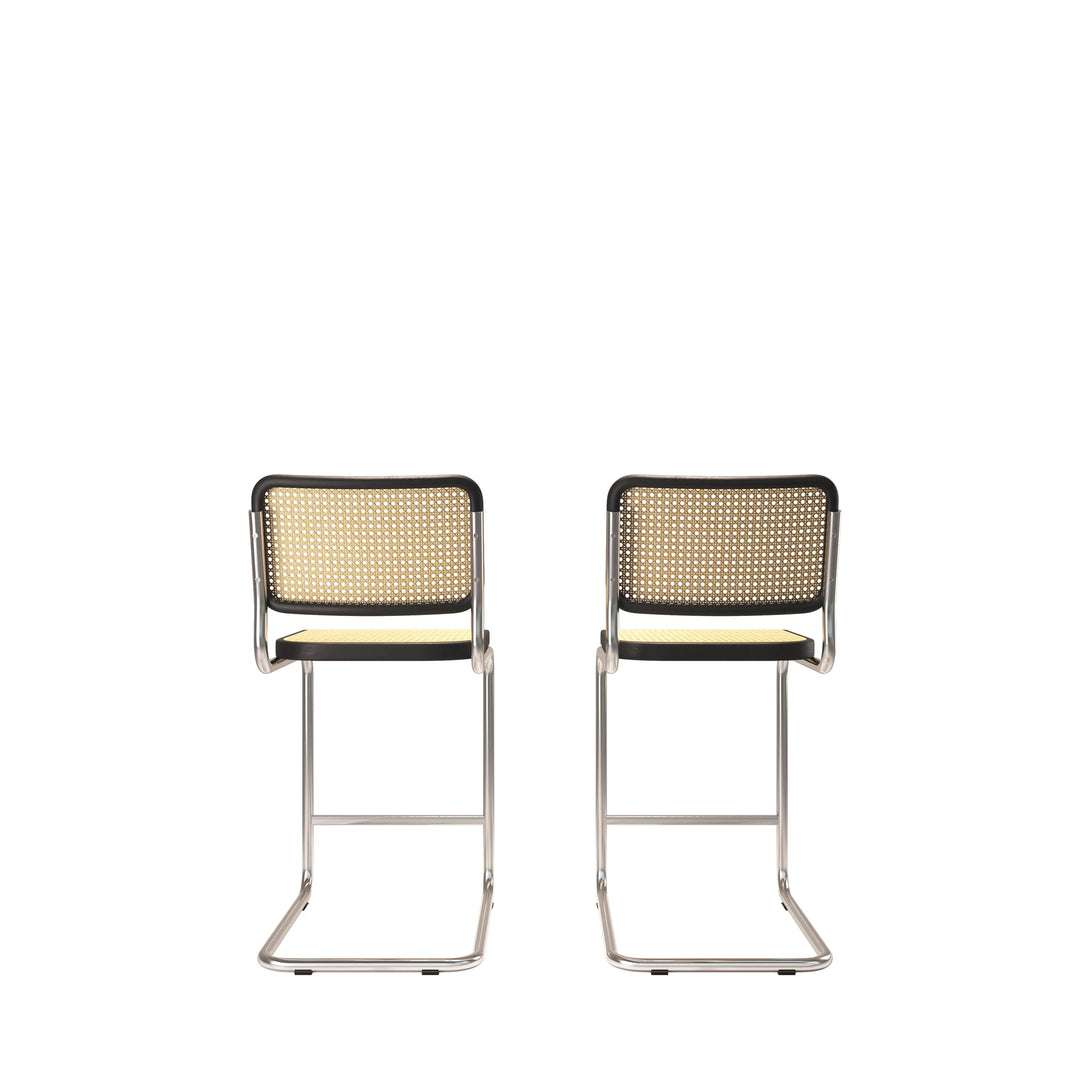 Shop BreuerHome Marcel Breuer Cesca Counter Height Bar Stools Set of 2